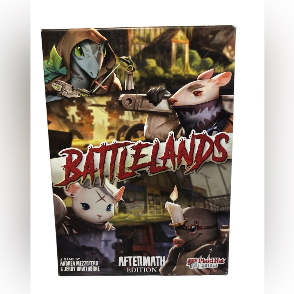 Battlelands Board Game by Plaid Hat Games - Aftermath Edition - 3-5 Players